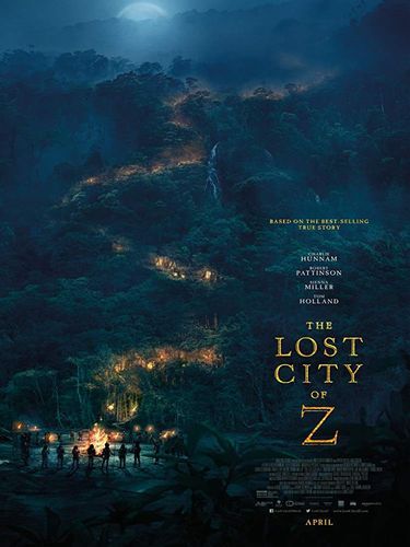 The lost city of Z movie poster
