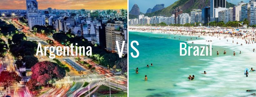 Comparison Argentina vs Brazil