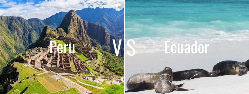 Comparison Peru vs Ecuador