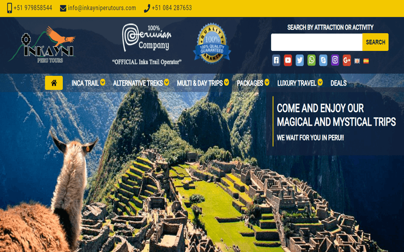 best travel agency to peru