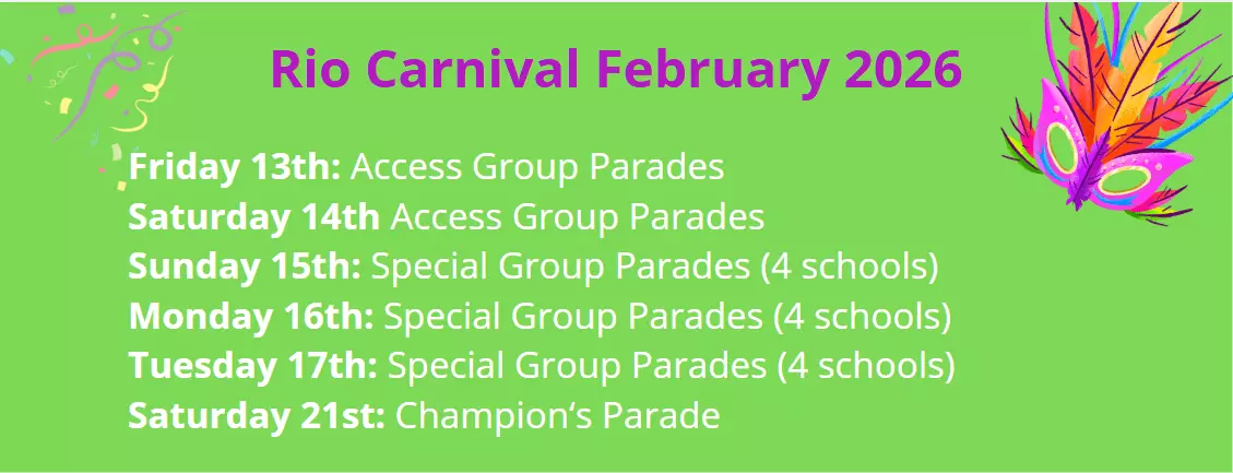 Carnival Schedule